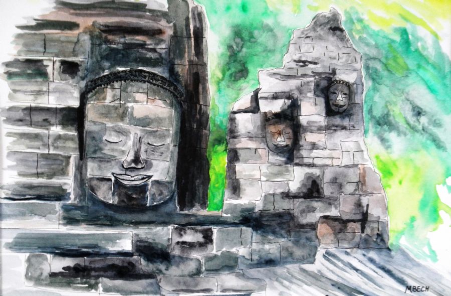 126-15. Den smilende Buddha