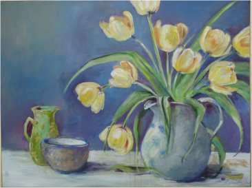 Gule tulipaner
