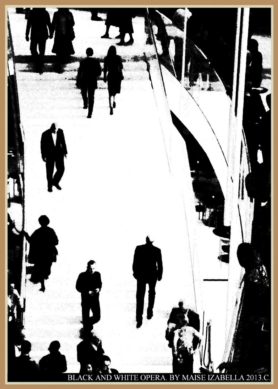 BLACK AND WHITE OPERA.