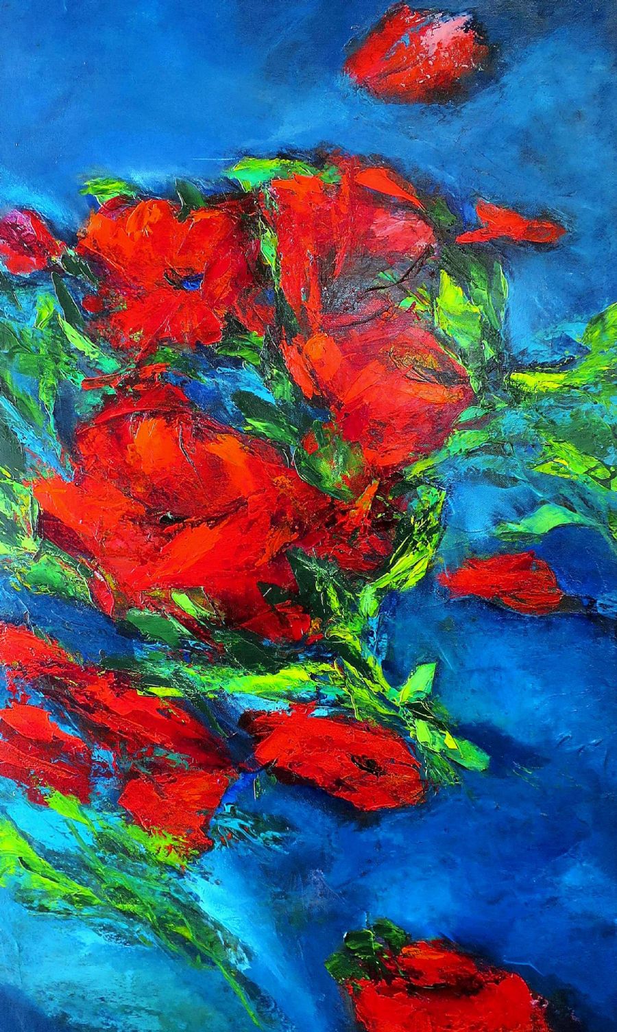 Red flowers