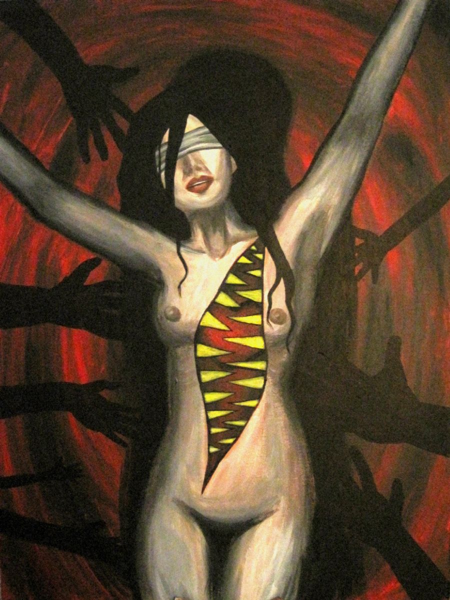 Luderen (selvportræt II)