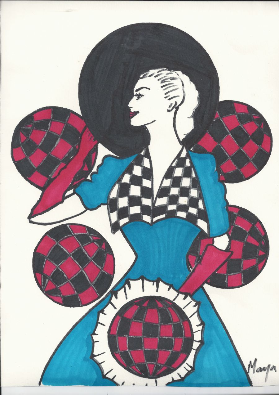woman with balls1