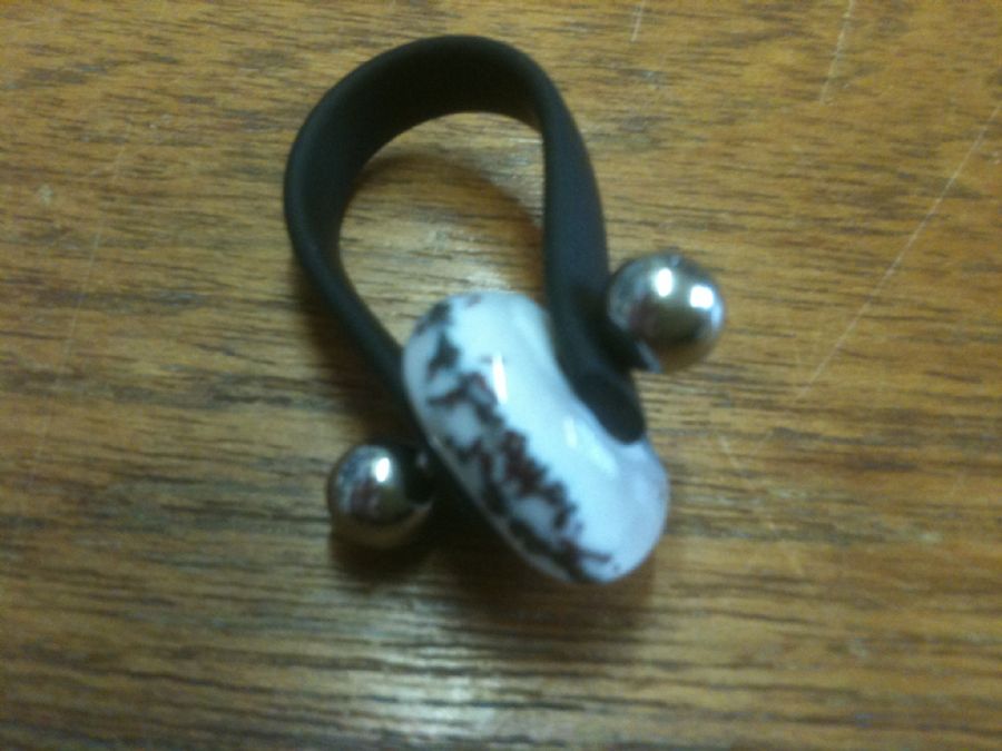 Ring med kobber drys