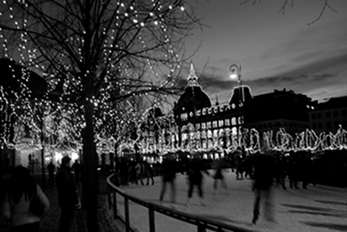Ice Skating in Copenhagen