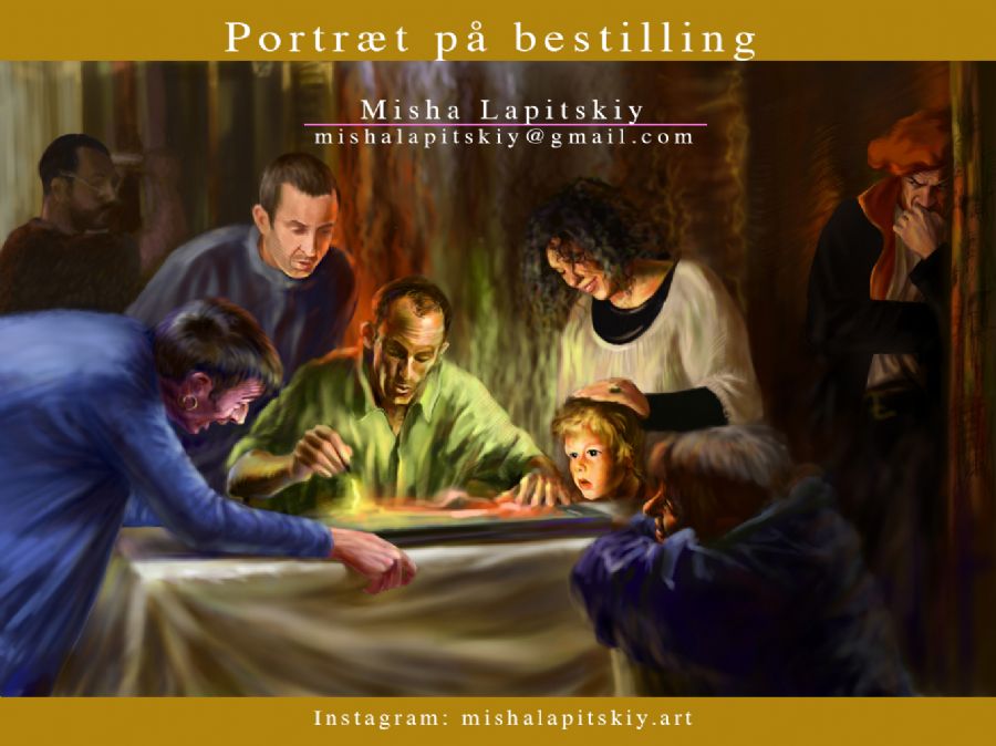 Portræt på bestillng