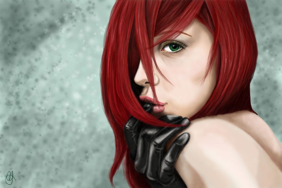 Lady in Red