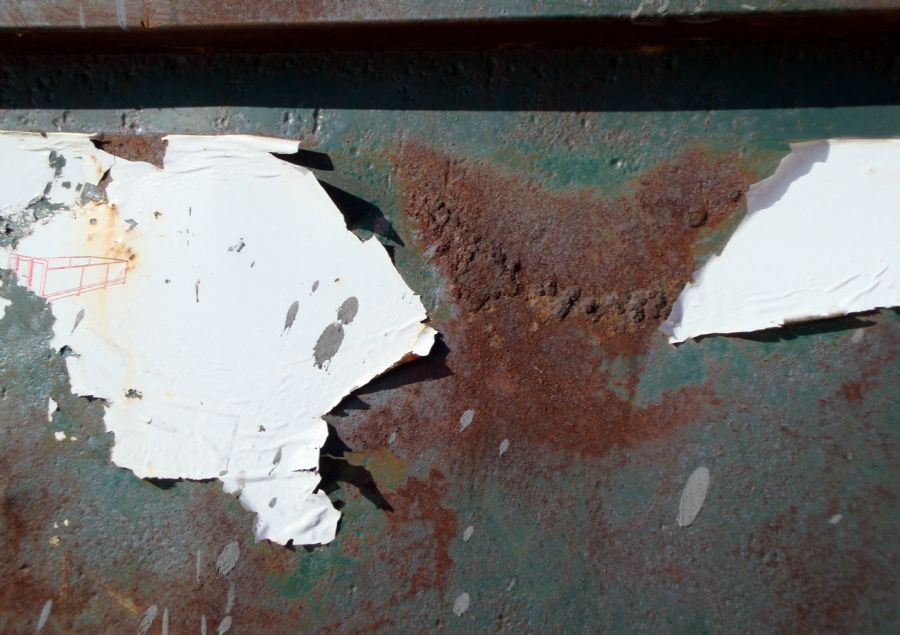 Container på havnen.