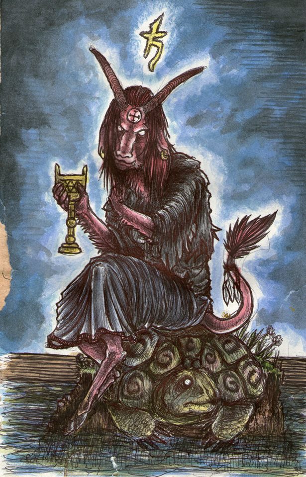 Page of cups