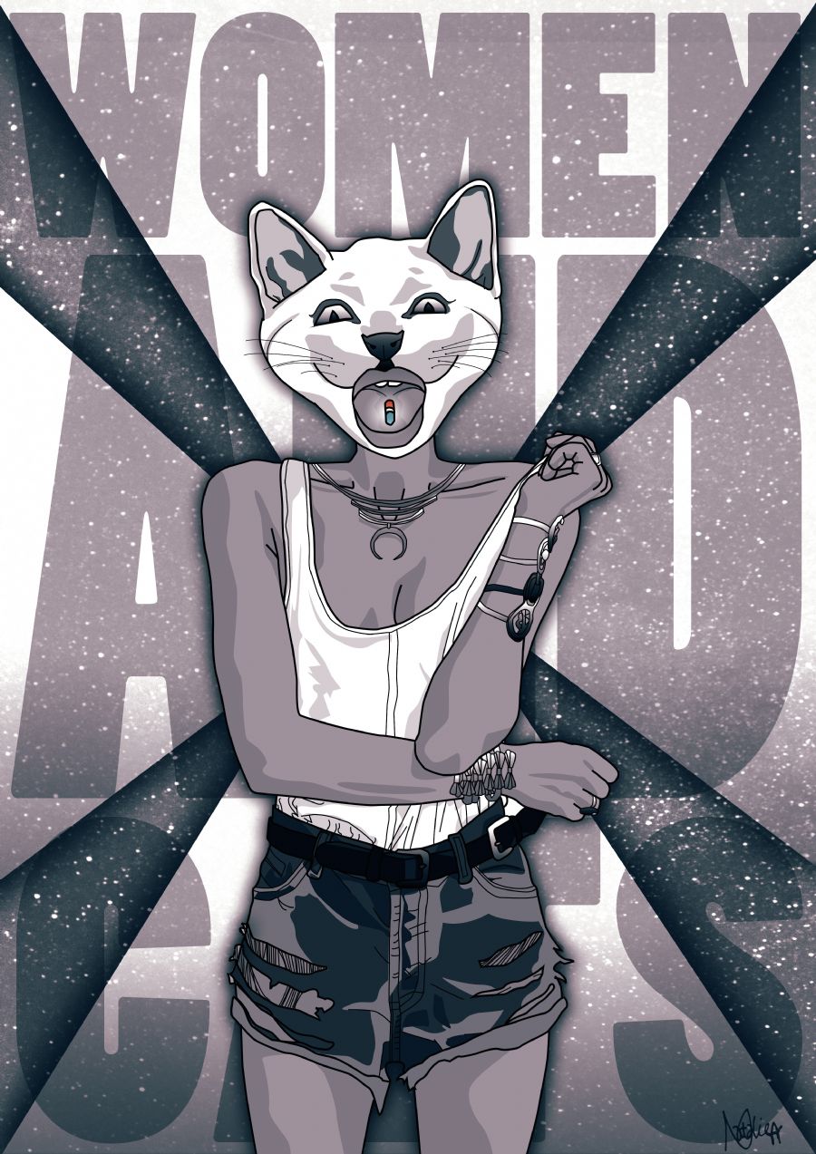 Women And Cats