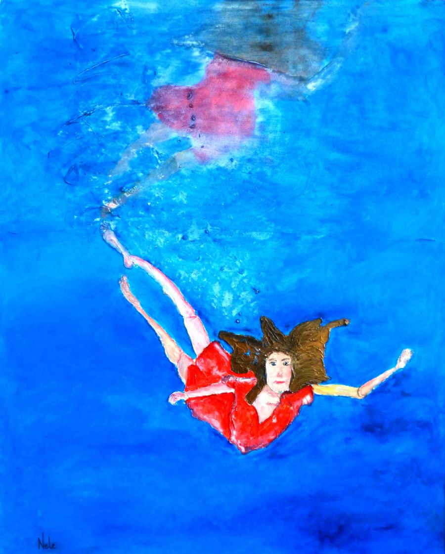 The diving Girl