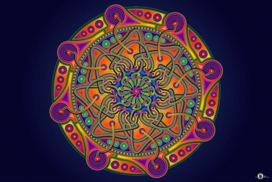 Clover Mandala