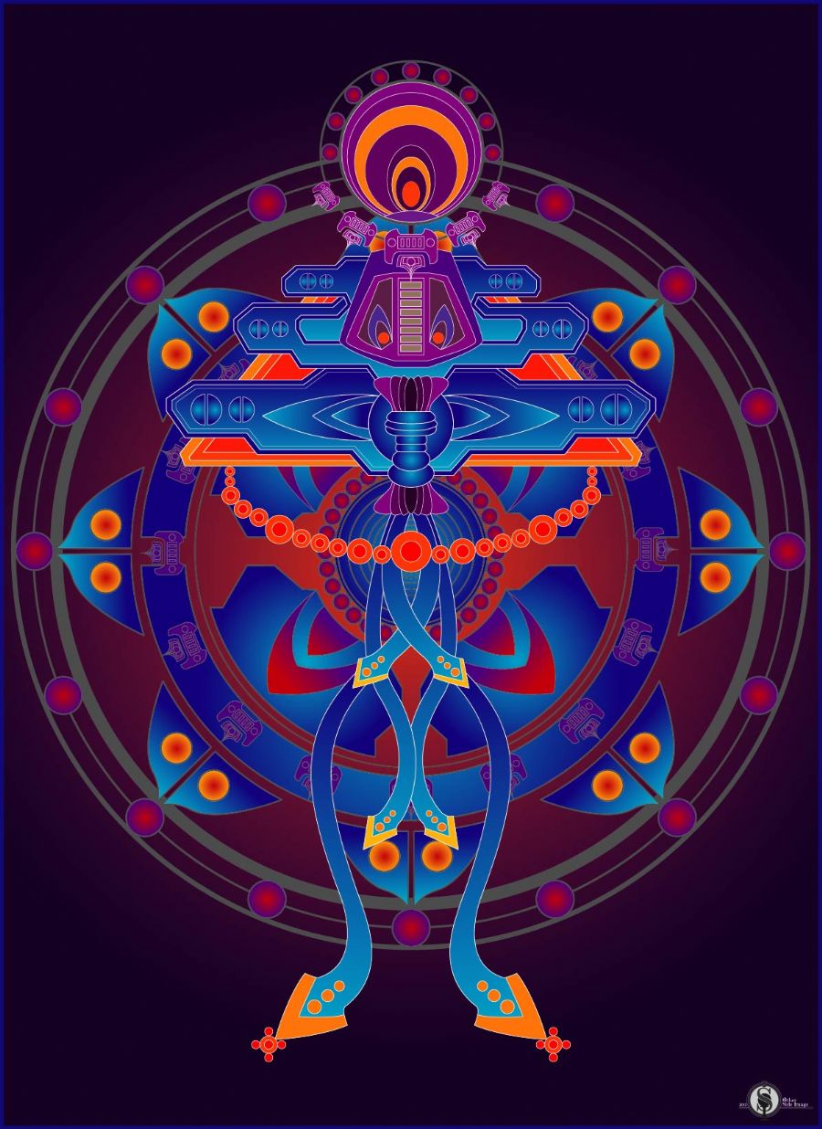 Orchid Mandala