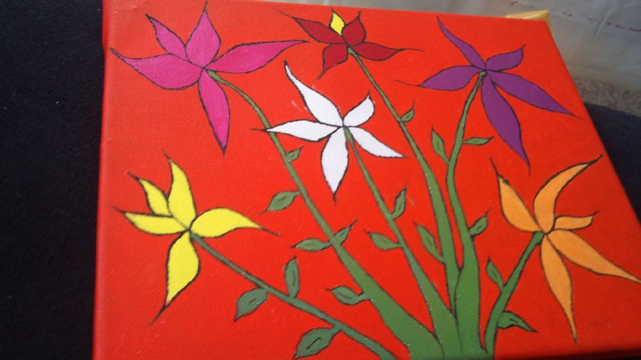 blomster til farmor