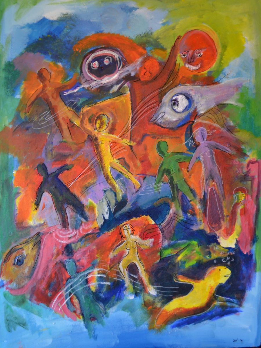 " Dansen går "