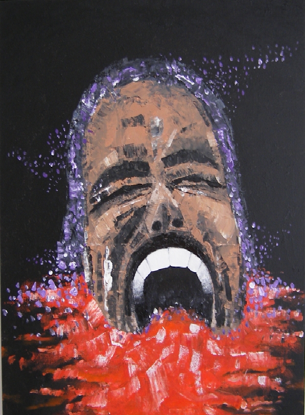 Drowning Man with nice Teeth