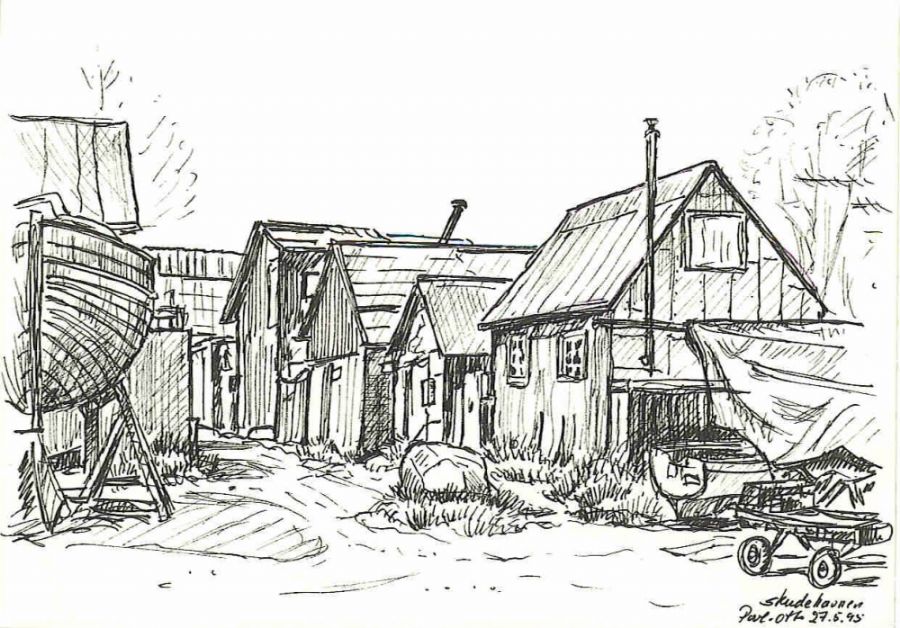Skure i Skudehavnen