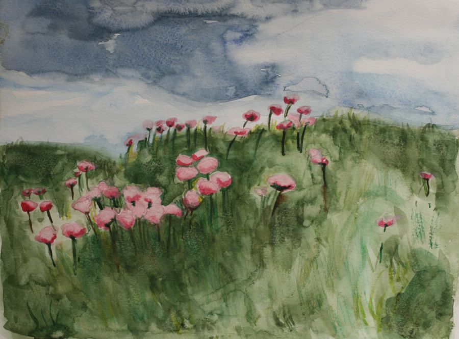 Blomstermark