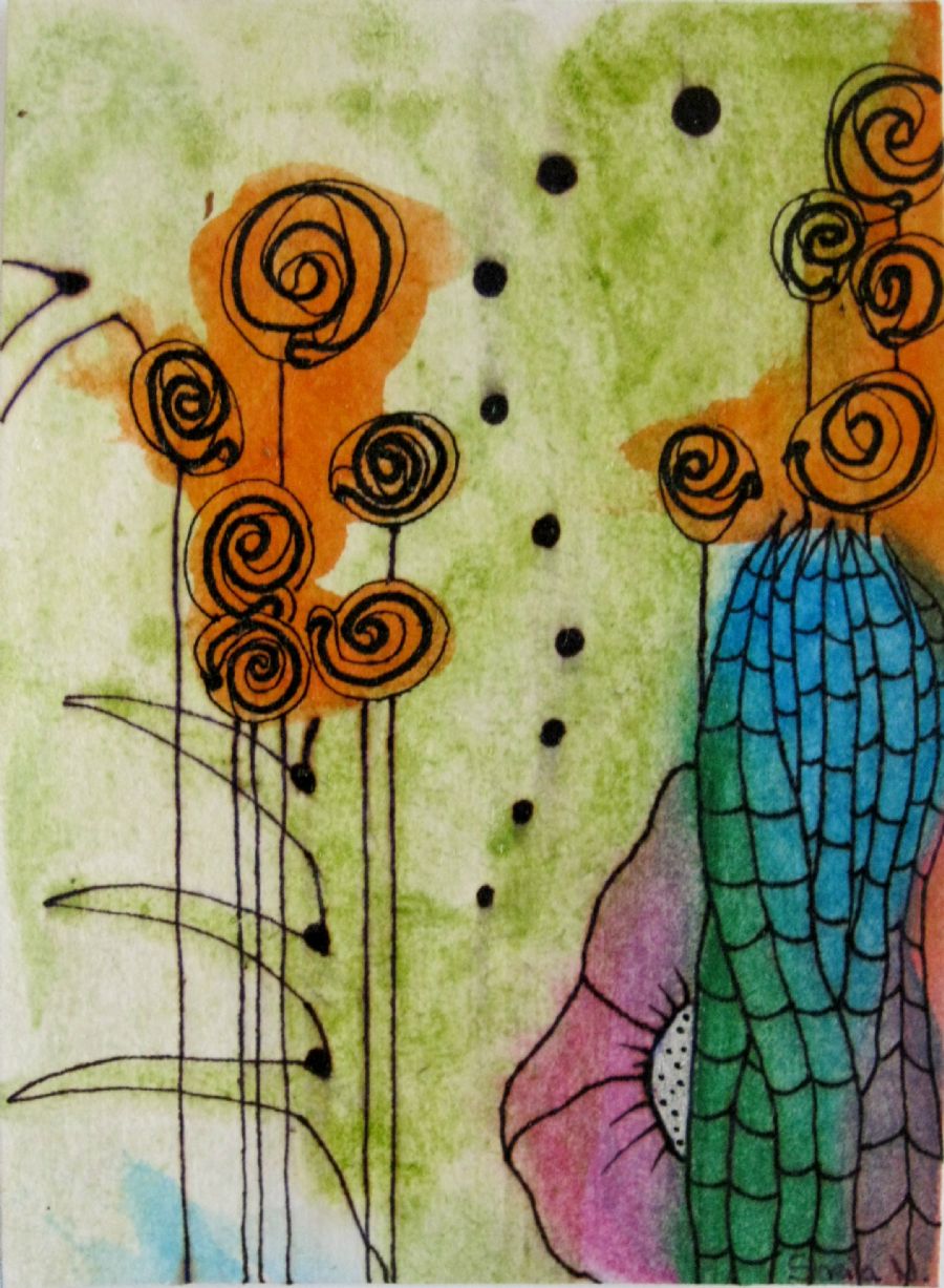 Spiraler i Blomst