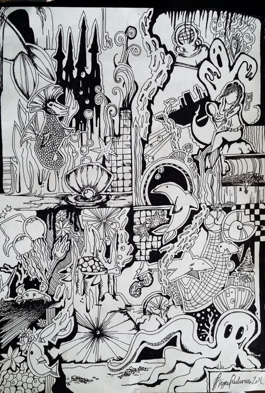 under vandet