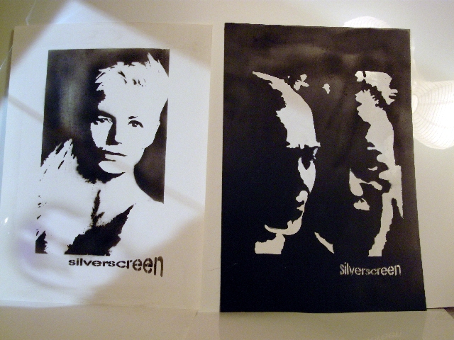 Stencil tryk