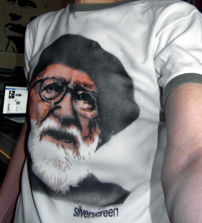 Abbé Pierre på T-shirt