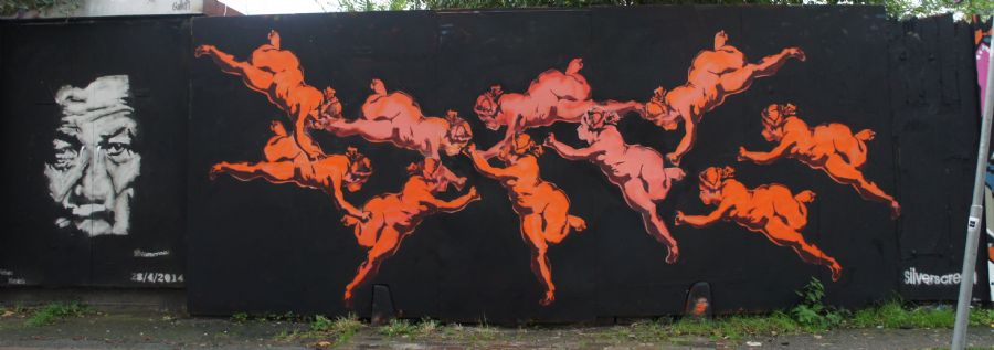 "Nymphs Crowding"