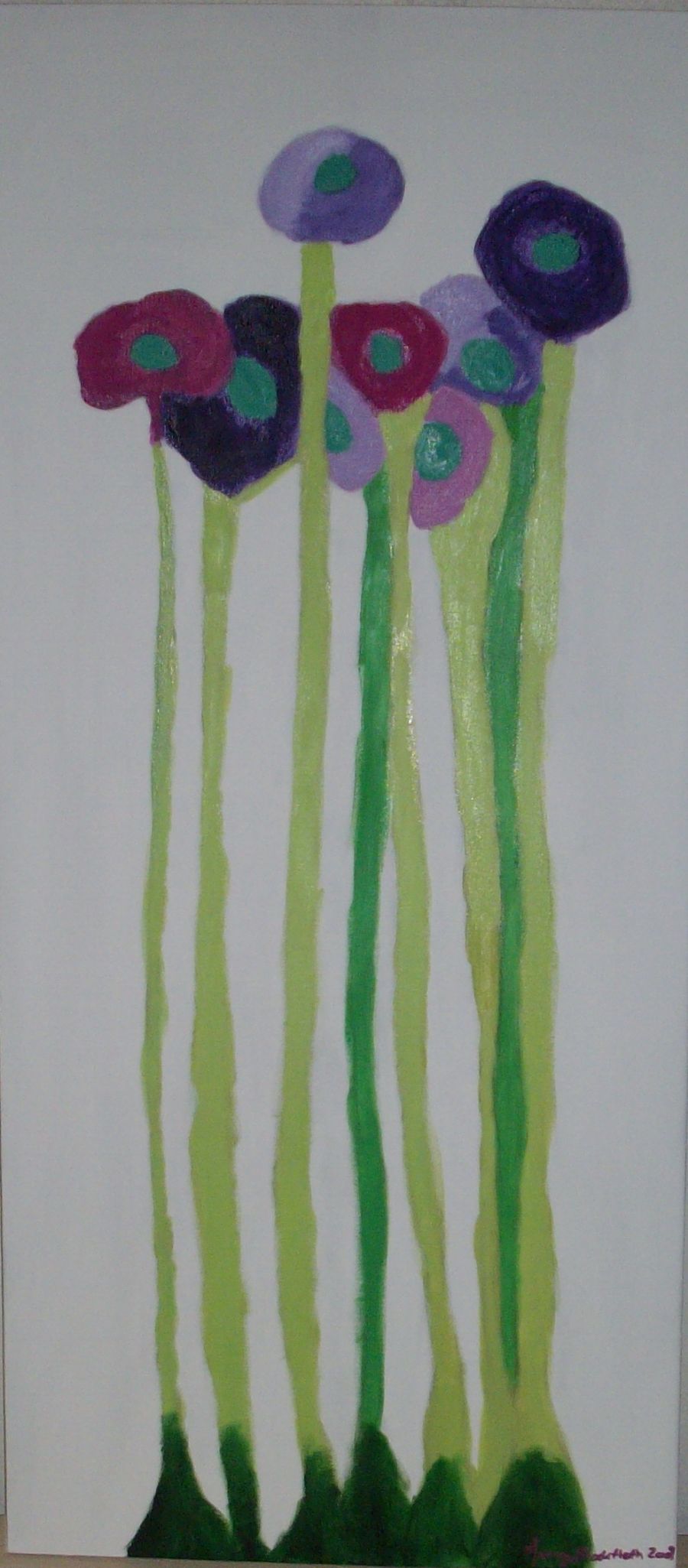 Abstraket kunst.