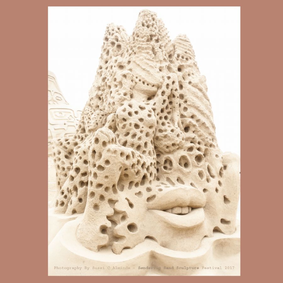 Sandskulptur/ svamp