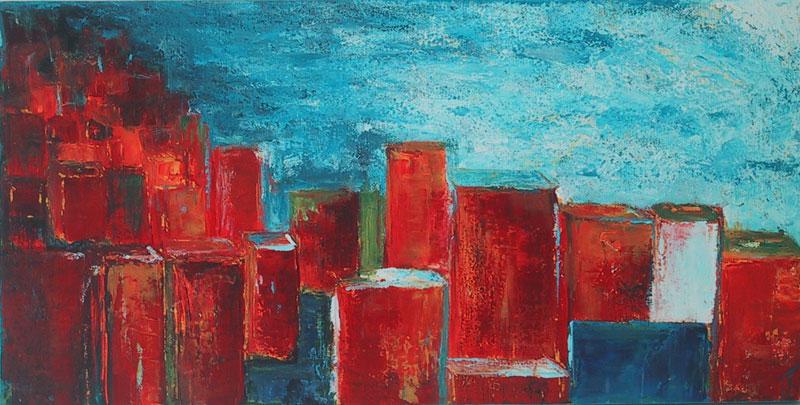 Orange Houses