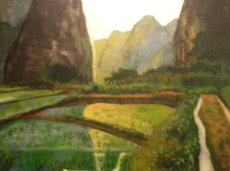 "Aften over Rismarkerne"