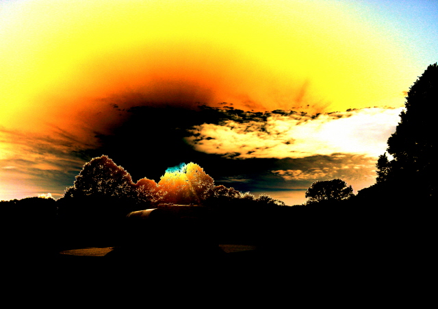 Solnedgang