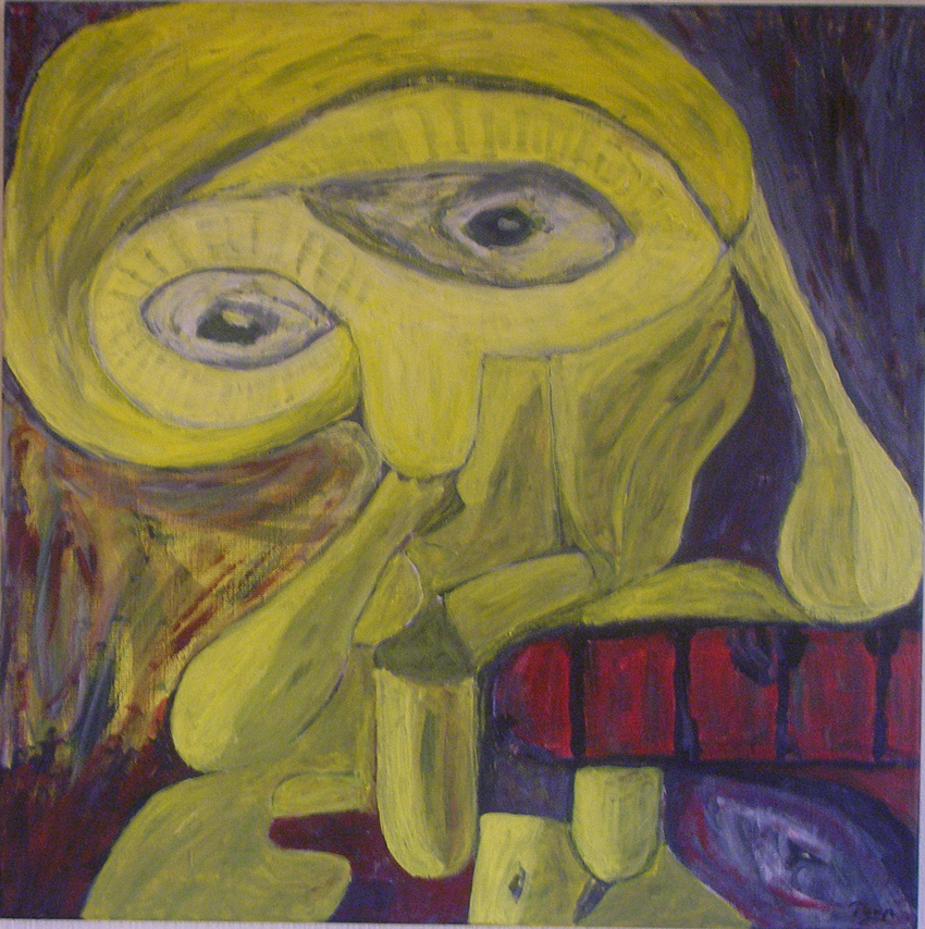 Gul Figur
