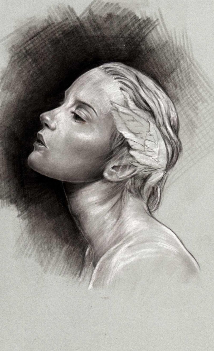 woman in the light