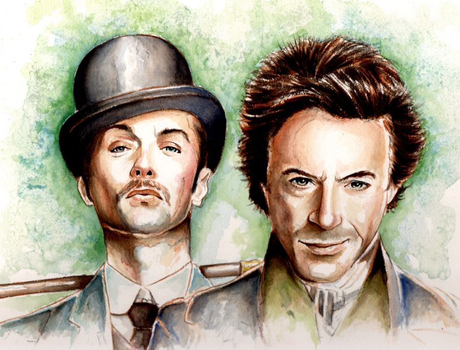 Cherlock Holmes and Watson