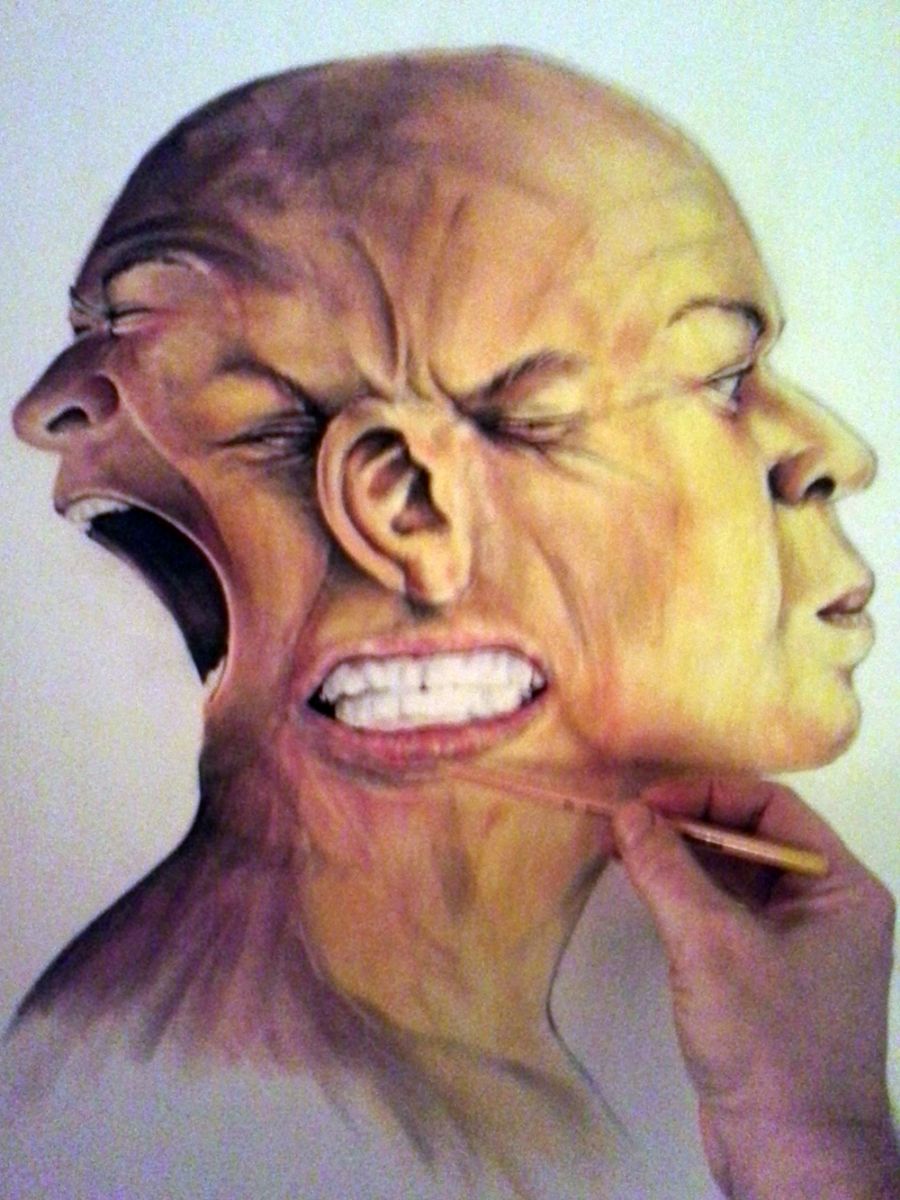 Halfways through my pastel painting for