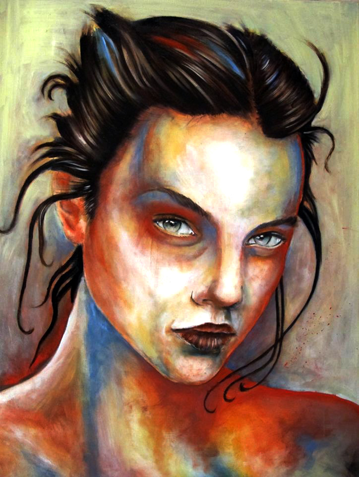 New painting, nr 3 in my serie; In hunt