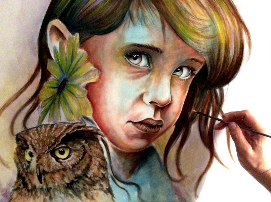Im painting a painting...work in progres