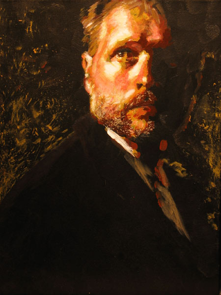Selvportræt med skæg, 2007