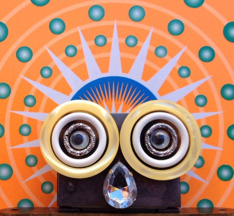 Owl with crown
