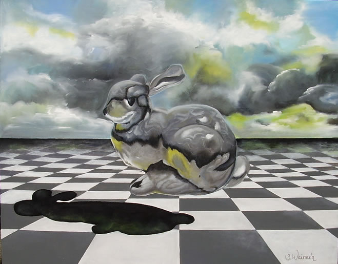 Bunny in heaven