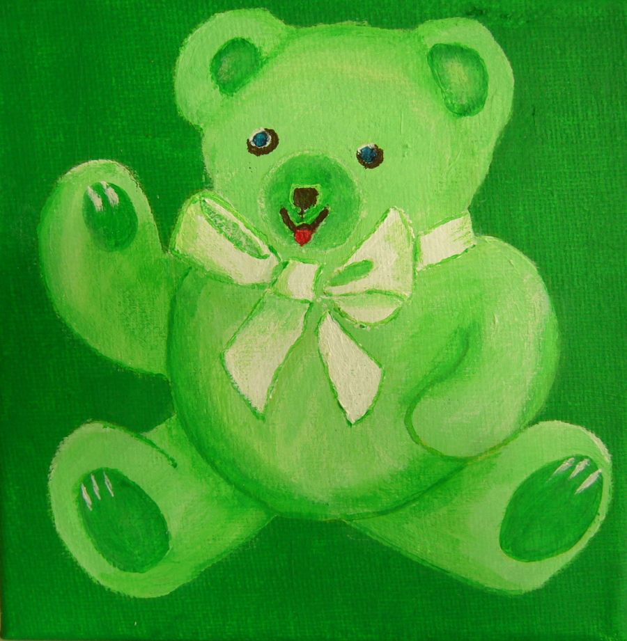 Grøn Bamse