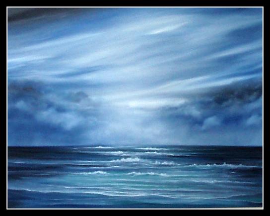 Moonlit sky