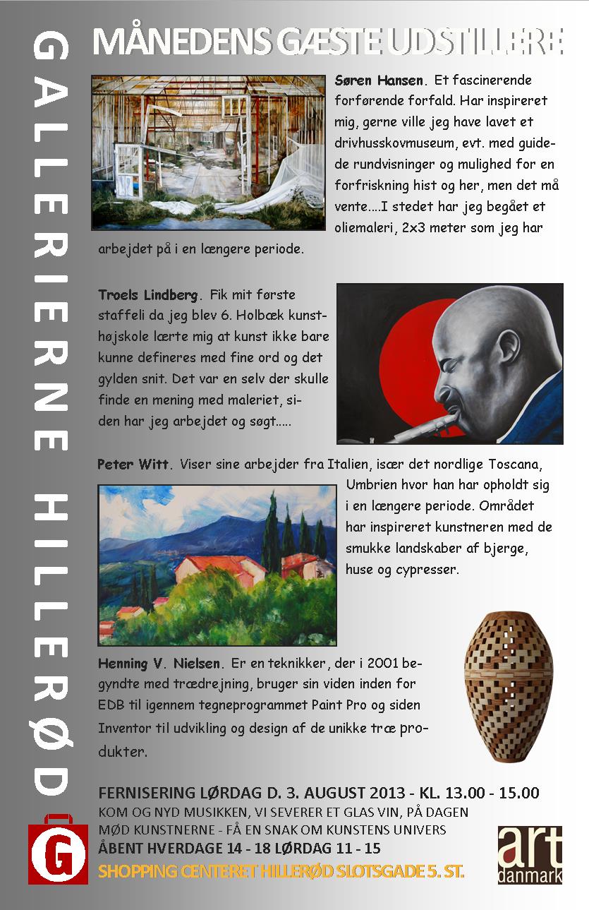Månedens Kunstnere August