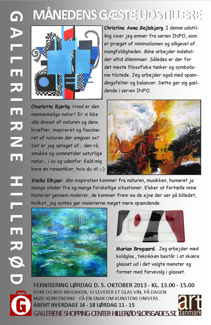 Månedens Kunstnere Oktober