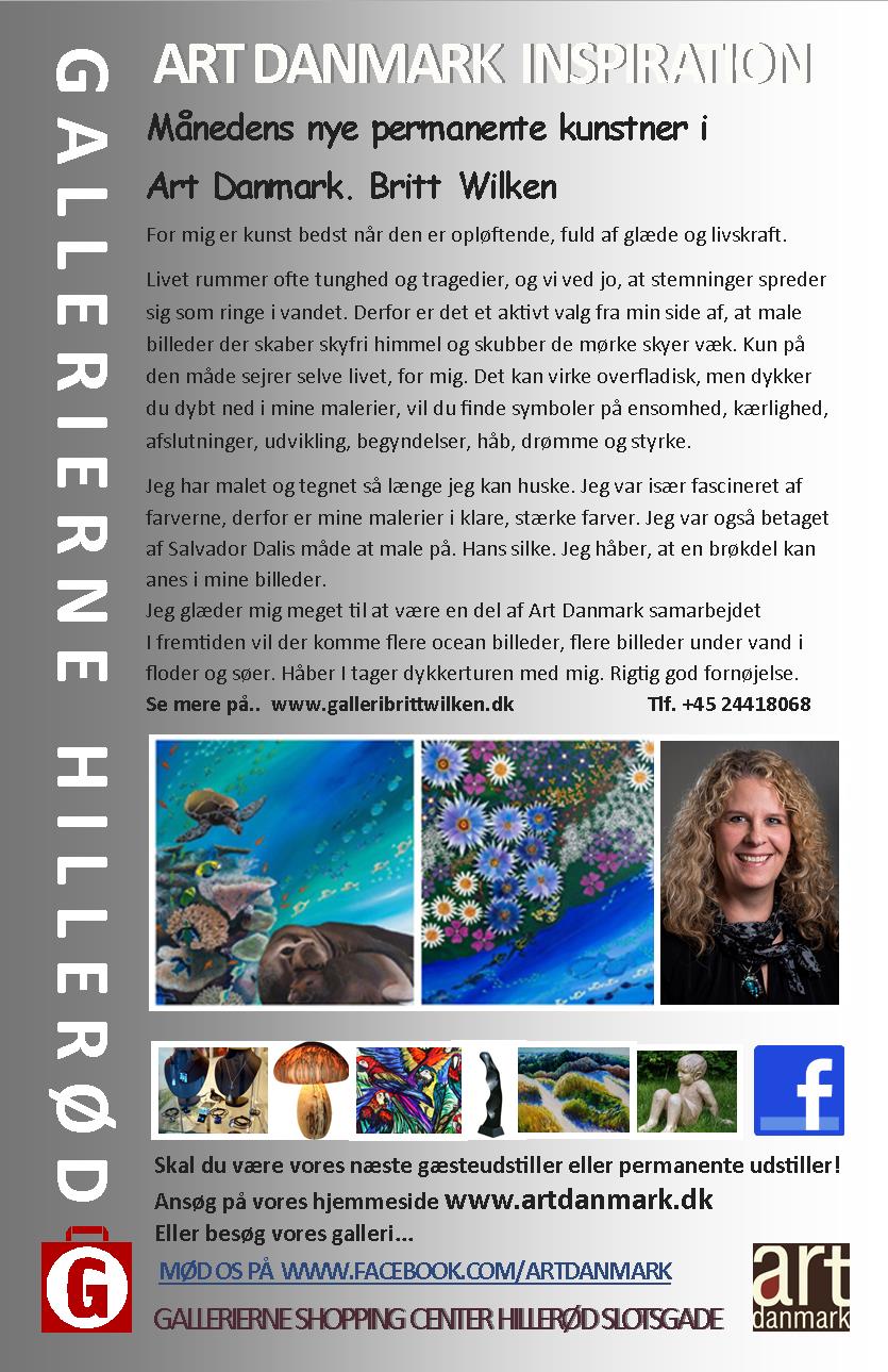 Ny Permanent Kunstner Britt Wilken