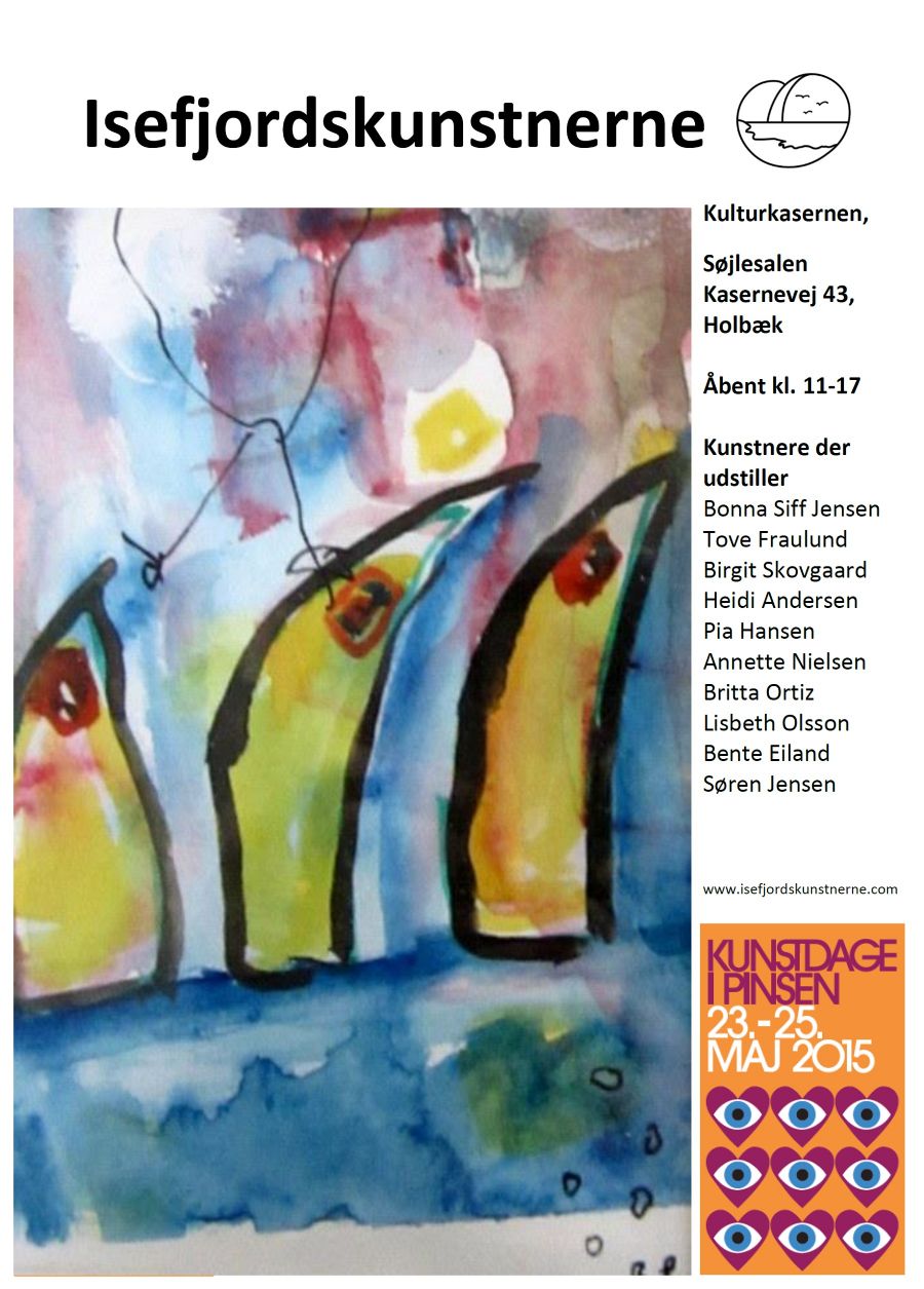 Kunstdage i Pinsen 2015 Isefjordskunstne