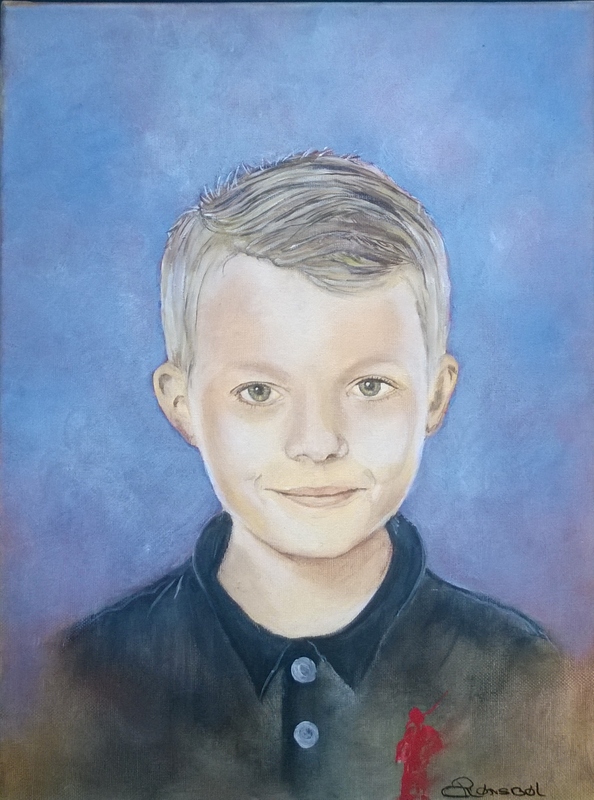 mit barnebarn Noah