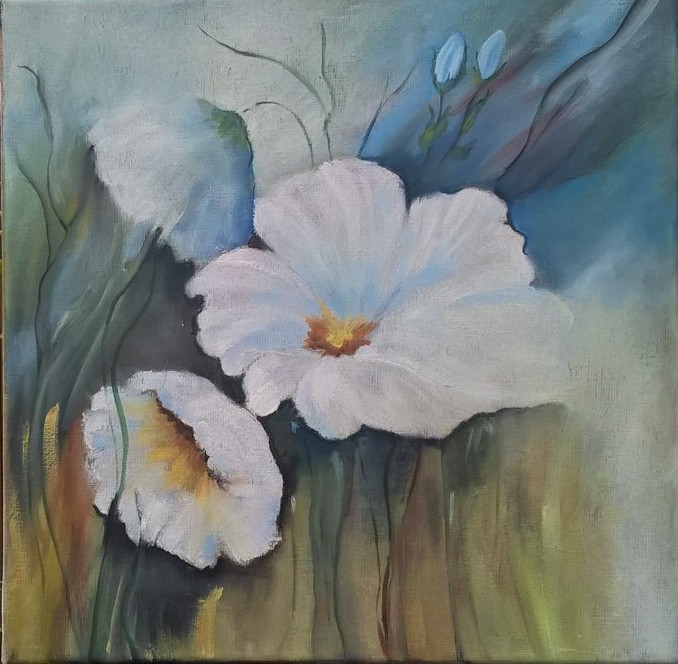 blomster maleri