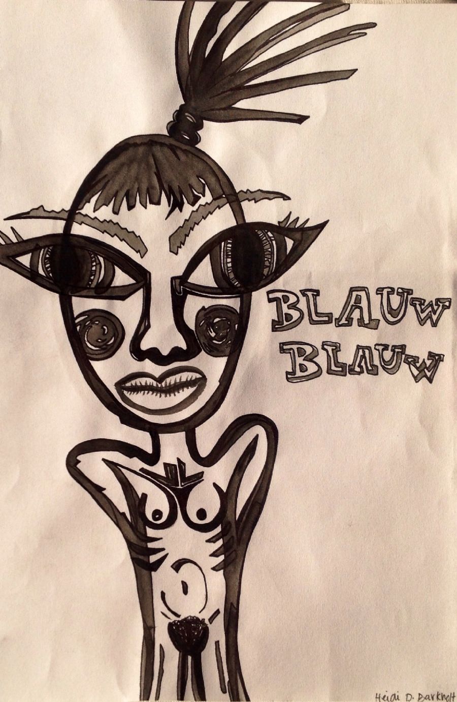 Blauw blauw