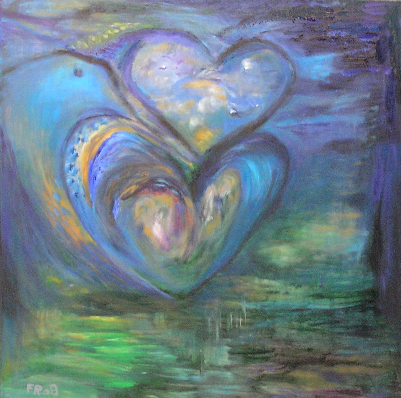 2 hearts